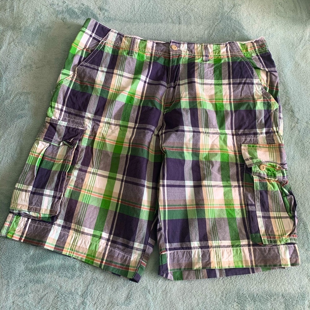 Old Navy Checked Casual/Golf Shorts